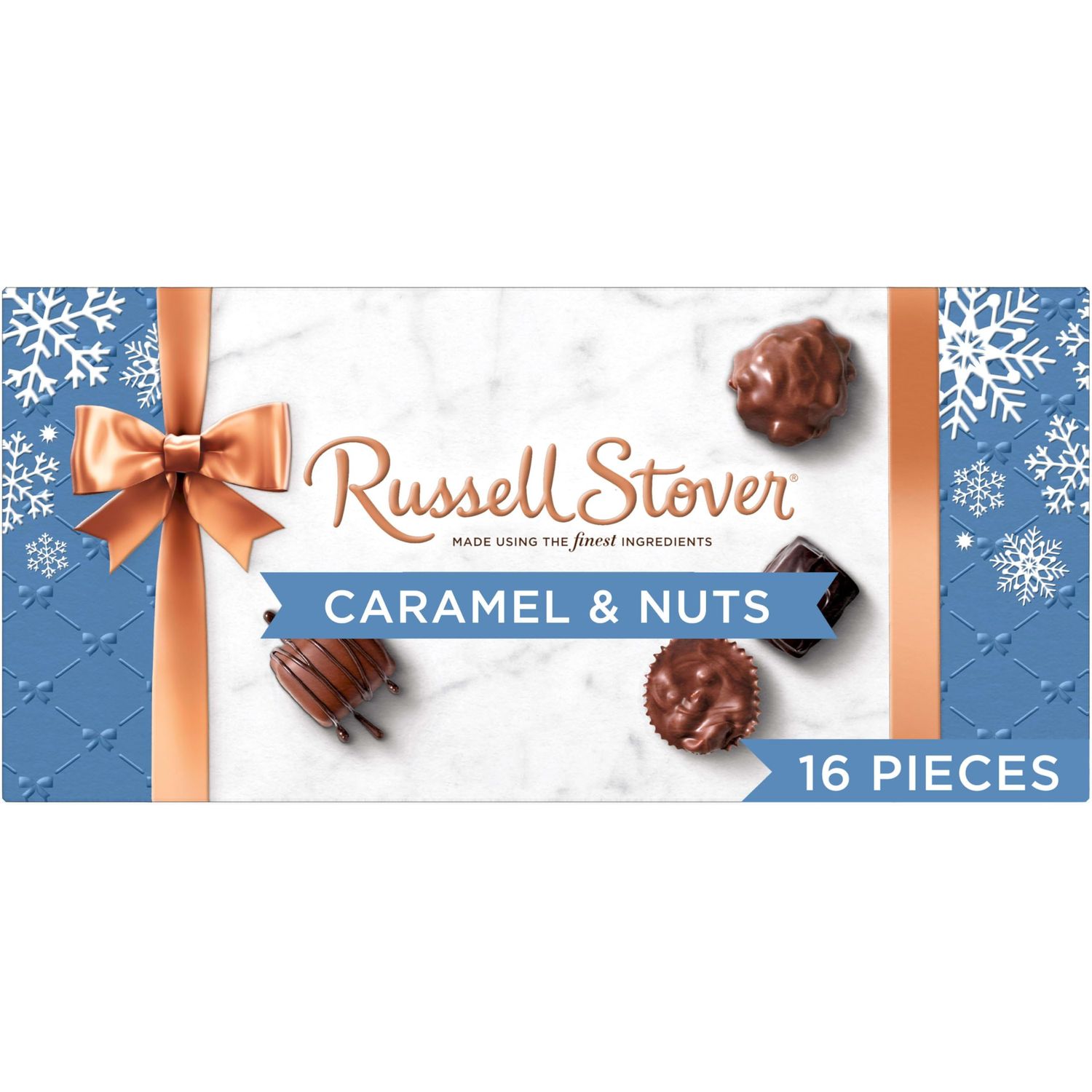9.4oz CrmlsNuts Hldy Bow Box