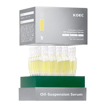 Collagen Anti-Aging Serum for Sensitive Skin 4D Hyaluronic Acid Triple Collagen Complex Oil-Water Balance Barrier Repair Single-Use BFS Vials 30 Single-Use Vials (1.5ml Each)