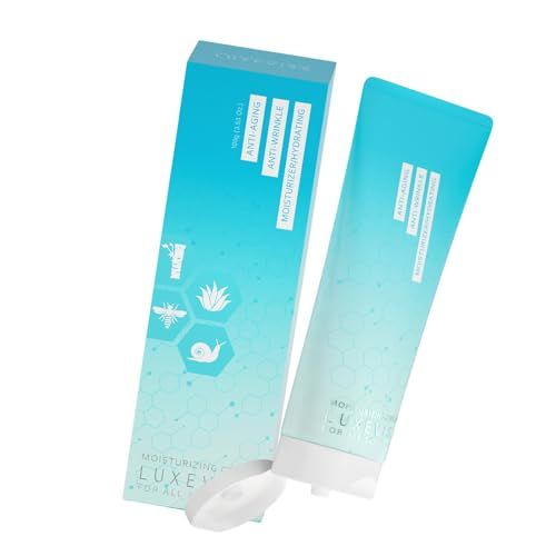 Luxeviss Anti-Aging Facial Moisturizer - Day Night Repair Facial Moisturizing Cream for Fine Lines Wrinkles Hydrating and Moisturizing, 3.35 Fl Oz-96