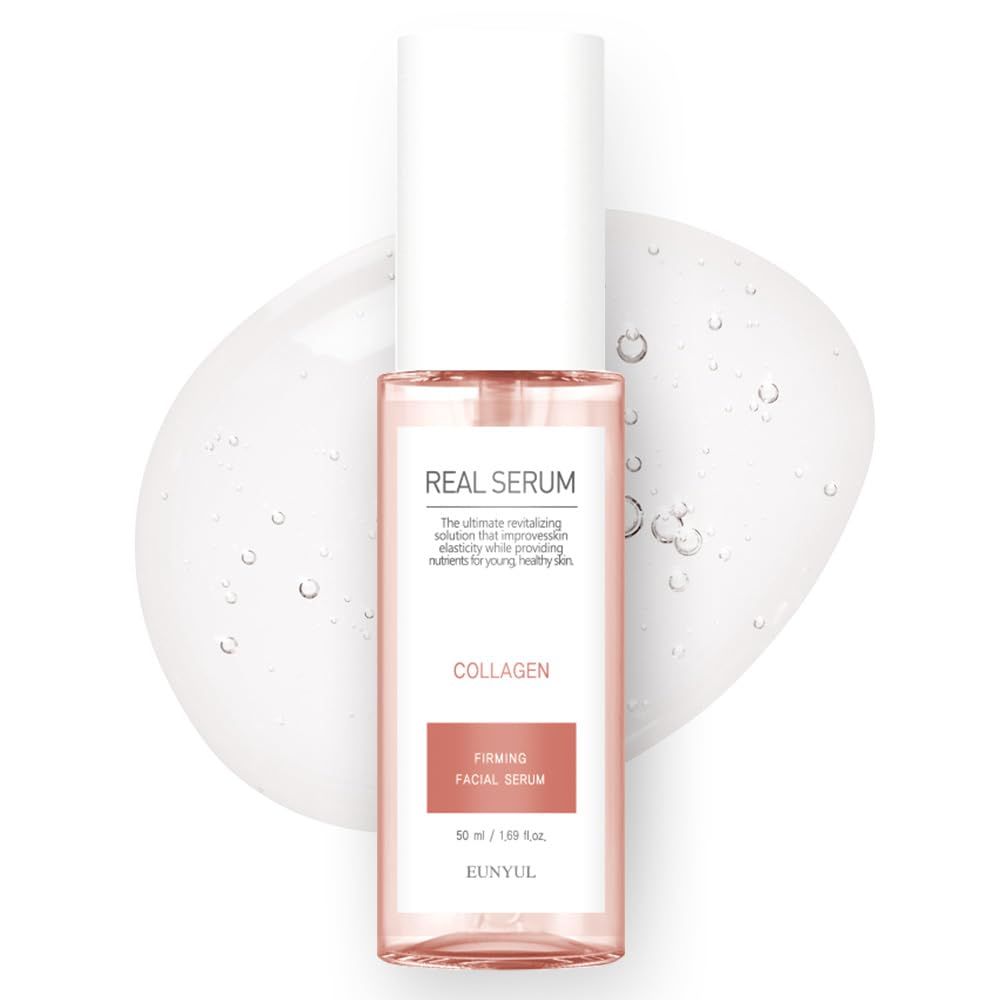 EUNYUL Real Collagen Serum 1.69 fl. Oz. Korean Skincare Elasticity Firming collagen skincare
