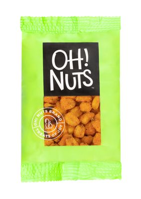 Oh! Nuts BBQ Corn Roasted Salted Individual Nut Snacks for On-the-Go - 12 Convenient Nut Snacks for School - Bulk Nuts Variety - Individual Packs (1.5 oz Each)
