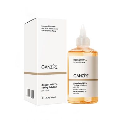 Glycolic Acid 7 exfoliating Toner, Facial exfoliating,Tightens and smooths pores, moisturize and Reduce Skin Tone, Daily Toner Makes Skin Tone More Even