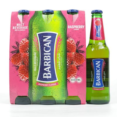 Barbican Raspberry Non-Alcoholic Drink 11.1 fl. Oz. Pack of 24