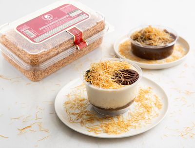 CARIANS Kataifi for Dubai Chocolate, Roasted and Dried Kataifi Shredded Fillo Dough, Baked Extra Crispy Kataifi for Viral Dubai Pistachio Chocolate, Phyllo Dough for Kadayif, Pastry Creations