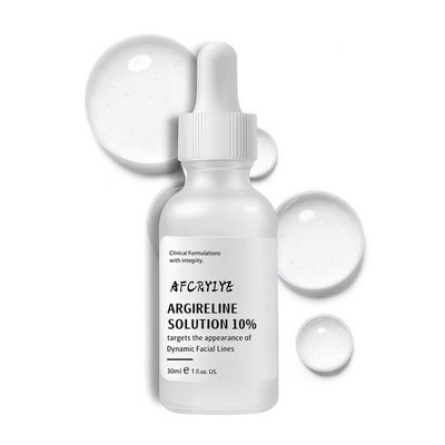 Argireline 10 Solution, Advanced Facial Moisturizer for Women, Anti-aging Face Serum, Collagen Enhancing, Decrease Fine Lines Firming Skin Argireline Peptide Facial Serum, 30 ML 1 Oz