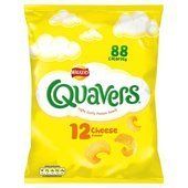Quavers Walkers Cheese Snacks 12 X 16G