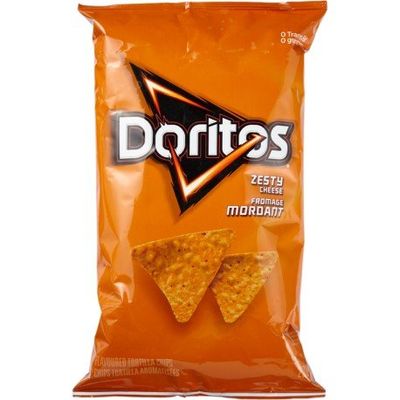 Doritos Zesty Cheese Tortilla Chips 255g Imported from Canada