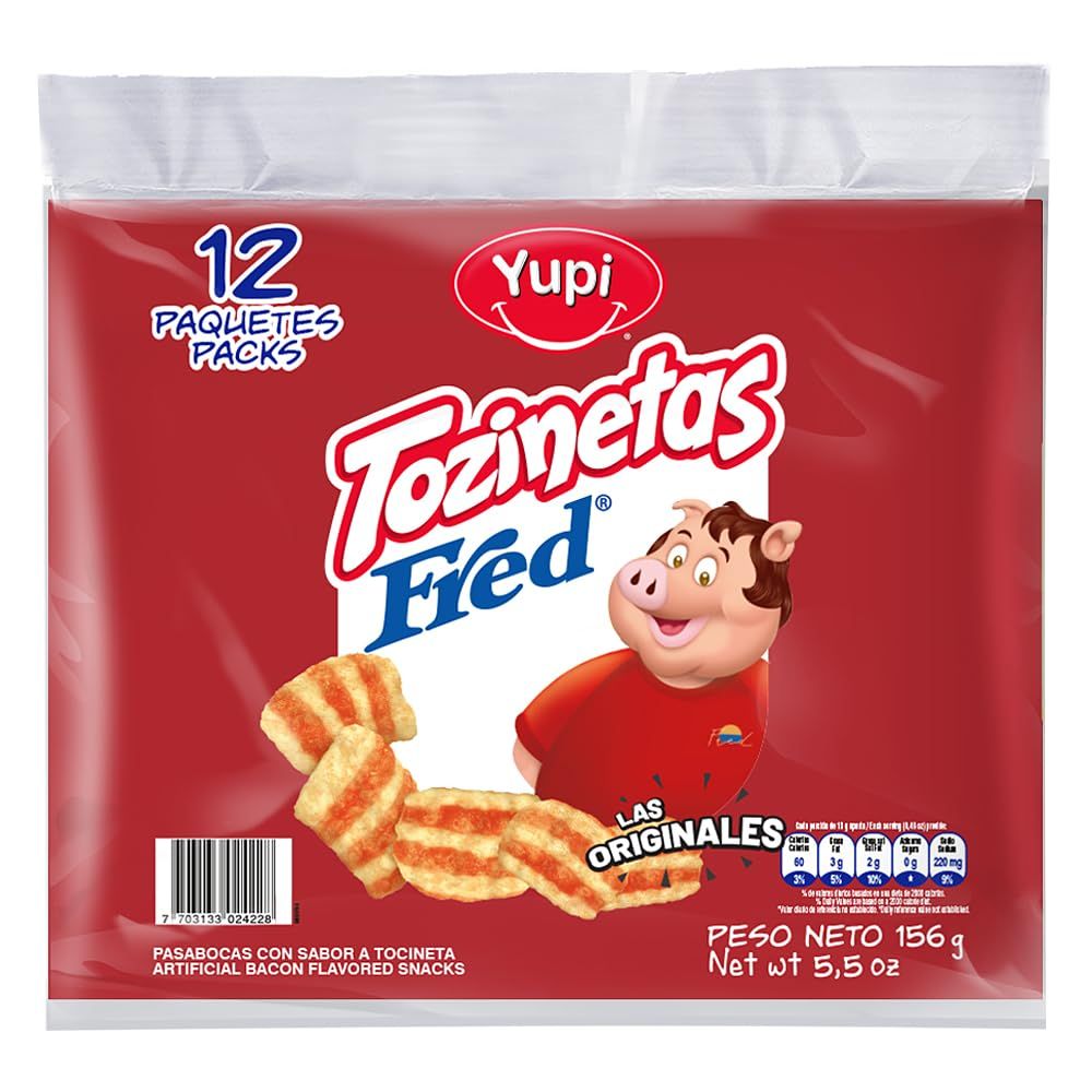 Yupi Tozinetas Fred - Bacon Chips