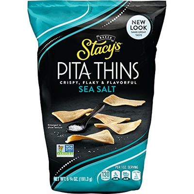 Stacy&#39;s Simply Naked Pita Thins, 6.7 Ounce (Pack of 8)