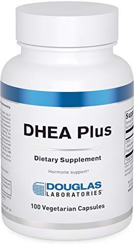 Douglas Laboratories DHEA Plus 25 mg DHEA Plus Pregnenolone to Support Immune Health, Brain, Bones, Energy Metabolism, and Blood Lipid Metabolism 100 Capsules