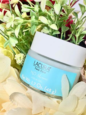 Lacura Face Care H2O Advance Aqua Gel With Hyaluronic Acid - Intensive Hydration Up To 24 Hours - Soft Skin - Glycerin - Provitamin B5.