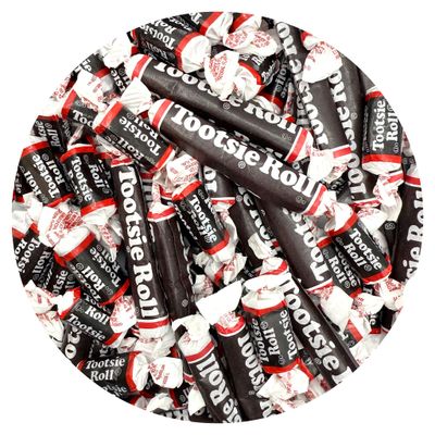 TootsieMidgees Large Mix, 2lb Bulk Bag, Mini Large Chocolate Bars, Individually Wrapped Bulk Candy, The Hampton Popcorn Candy Company