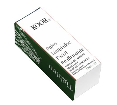 KOOR TIGHTEN - Powder Cleanser with Spirulina Verbena Firming and Rejuvenating Cleanser for Smooth Skin 7g