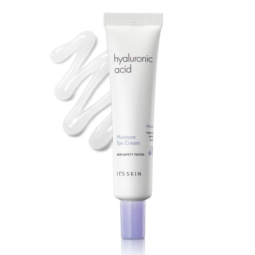 It&#39;S SKIN Hyaluronic Acid Moisture Eye Cream, Moisturizing Anti-Wrinkle Eye Treatment Moisturizer, Puffy Eyes Dark Circles, Soothing Revitalizing, 0.84 oz.