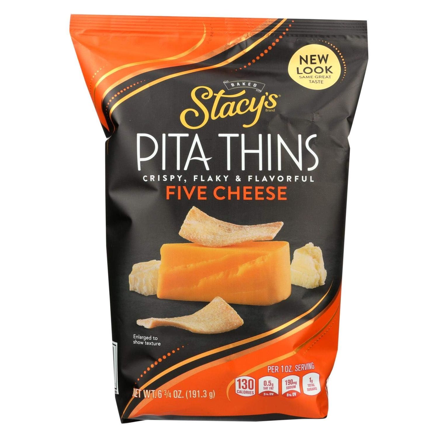 Stacy&#39;s Pita Chips, Pita Crisps; C&#39;est La Cheese, Pack of 8, Size - 6.75 OZ, Quantity - 1 Case