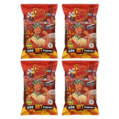 Elmer&#39;s New Orleans Chee Wees - LIMITED EDITION &quot;Juvenile&quot; 400 HOT Degreez (4, 4 oz)