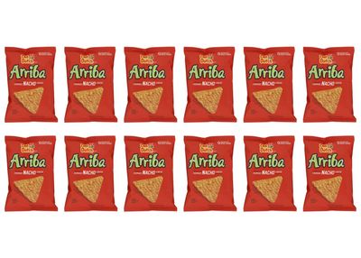 Old Dutch Arriba Nacho Cheese Tortilla Chips, 45g1.6 oz. (12 Pack) Imported from Canada