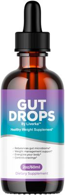 Gut Drops - Official Gutdrop Supplement Premium Formula, Gutdrops All Natural Liquid Support Advanced Formula Healthy Drops Reviews, Gutdrops Healthy Gut Support, 1 Bottle for 1 Month
