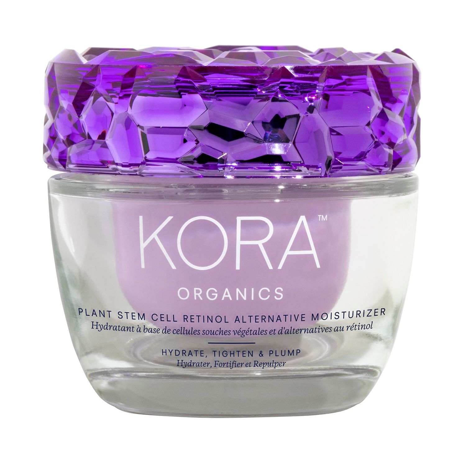 KORA Organics Plant Stem Cell Retinol Alternative Moisturizer, Active Retinol Alternative Smooths Wrinkles Firms Skin, Face Moisturizer for Women Men, Certified Organic, Cruelty Free, 1.69 fl oz