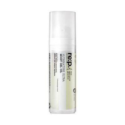 RE:P Nutrinature Ultra Moist Gel Oil (1.01 Fl Oz 30ml)-100 Vegan, Cruelty-free, Paraben Free - Moisturizing, Lightweight Gel-Type Face Oil with Argan and Jojoba Oils, Shea Butter and Cupuacu Butter