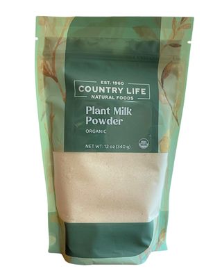 Organic Plant Milk Powder, Oat and Coconut Blend, Vanilla Flavor, Vegan, Dairy Free (12 oz)