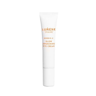 Lumene Nordic-C [Valo] Eye Cream - Energizing Under Eye Cream for Dark Circles, Puffiness Wrinkles - Radiance Boosting Formula Enriched with Vitamin C Hyaluronic Acid (0.5 oz)
