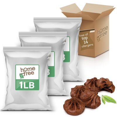 Homefree Treats You Can Trust Gluten Free Chocolate Mint Mini Cookies, Gluten Free, nut free, 3 LB loose bulk package