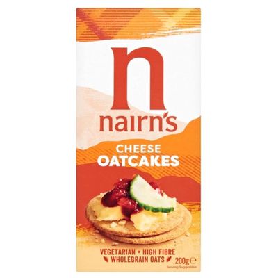 Nairn&#39;s Cheese Oatcakes 200gram Baked in Scotland