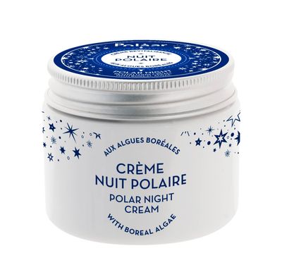 Pol ar - Polar Night Revitalizing Cream with Boreal Algae - Smoothing, Regenerating, Detoxifying Moisturizing Night Cream - Vegan, Cruelty Free, Made in France - 1.7 fl oz