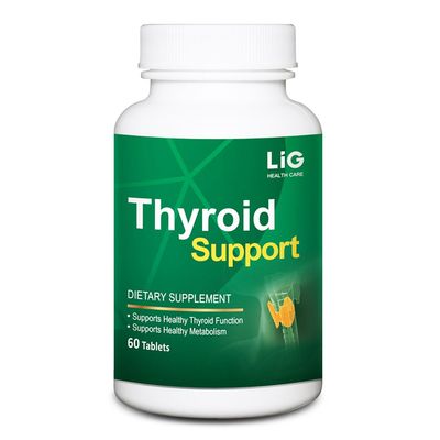 LIG Thyroid Support-Natural Supplement for Goiter Hashimoto&#39;s Thyroiditis-Balance Hormone Levels-Maintain Thyroid Gland Function