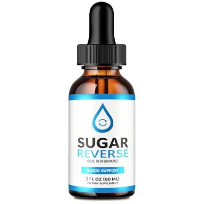 Sugar Reverse Drops, Sugar Reverse Liquid Drops Supplement Advanced Formula Vitamin Supplement - Maximum Strength, SugarReverse Liquid Drops Official Formula, Sugar Reverse Drops Reviews (1 Pack)