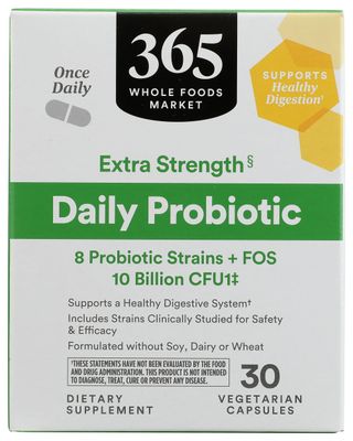 365 by Whole Foods Market, Probiotic Prebiotic Extra Strength Adult 10Bn CFU, 30 Count