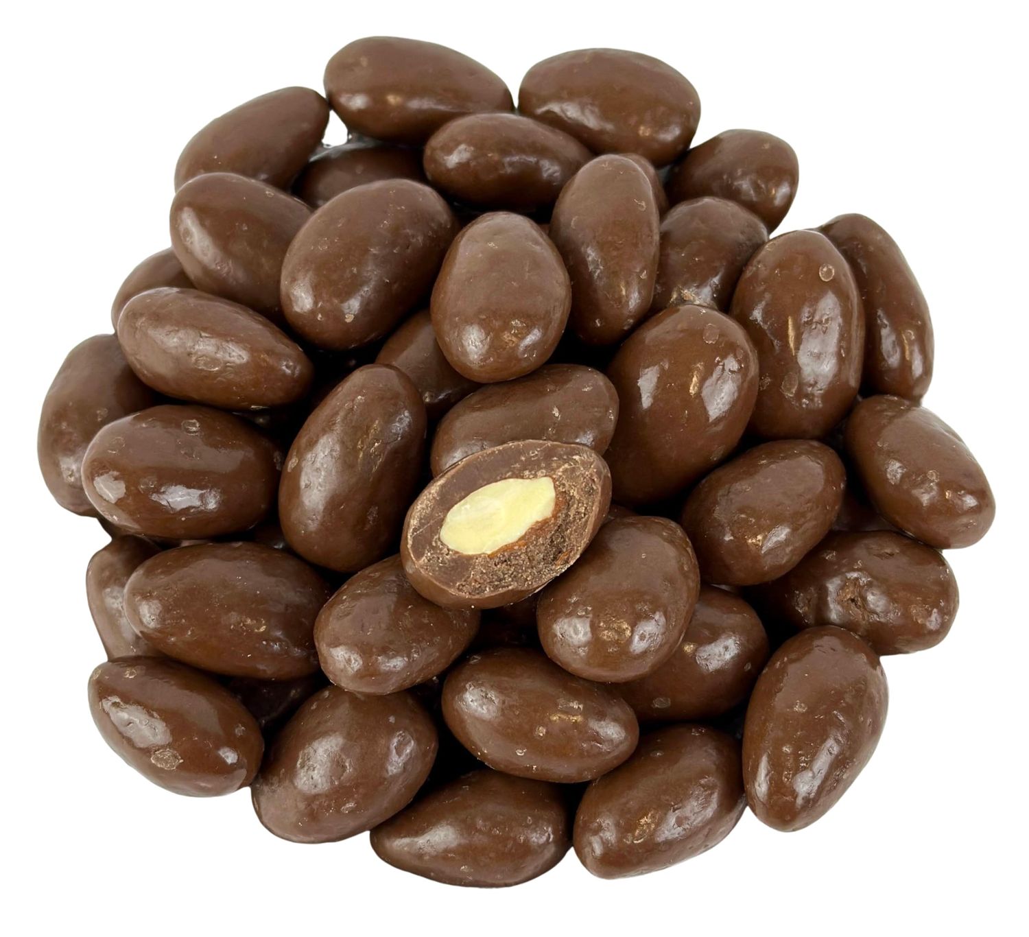 Cozy Confections Milk Chocolate Covered Almonds, 2 Pounds