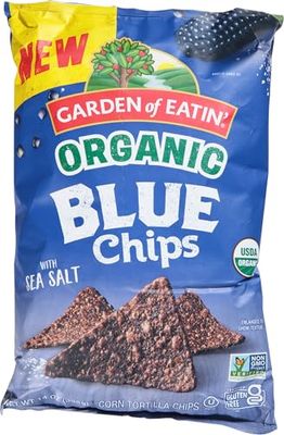 Garden of Eatin&#39; Organic Blue Corn Tortilla Chip 14 oz