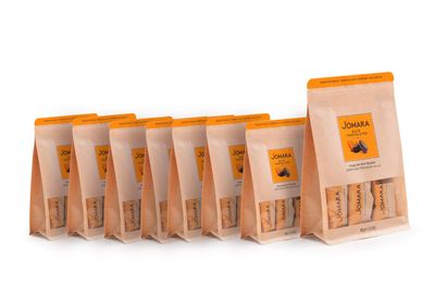 Jomara Date Chocolates wOrange Peel Pouch 8 X100g