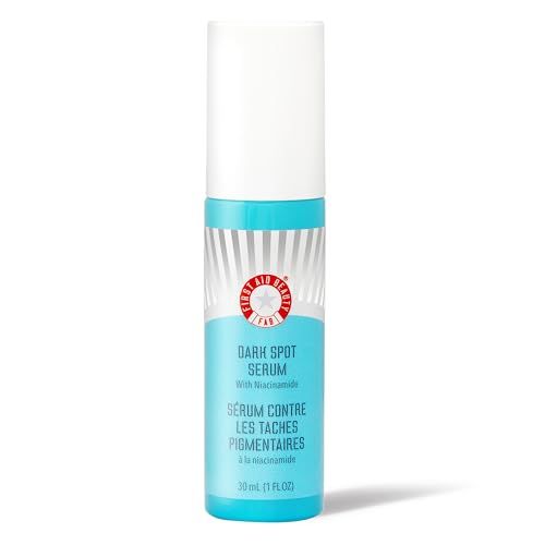 First Aid Beauty - Dark Spot Serum with Niacinamide, Helps Reduce Look of Dark Spots, Sun Spots, Hyperpigmentation, Discoloration Post-acne marks, Non-Comedogenic, Safe for Sensitive Skin, 1 oz