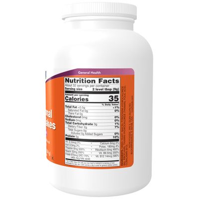 NOW Foods Supplements, Nutritional Yeast Flakes, Fortified with Additional B-Vitamins, Super Food, 10-Ounce