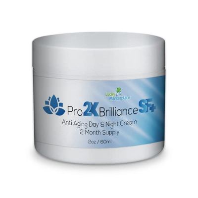 Pro 2x Brilliance SF Cream - Anti Aging Day Night Cream - 2 Month Supply - Skin Firming Face Cream - Reduce Wrinkles Appearance - Promote Long-Lasting Hydration - Help Improve Uneven Skin Tone