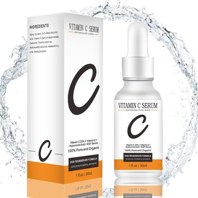 Vitamin C Serum for Face - Moisturizing with 20 Vitamin C and Vitamin E - Reduces Dryness, Aging, Dark Spots, Fine Lines, and Wrinkles - For Face, Neck, and Chest - 1 fl oz
