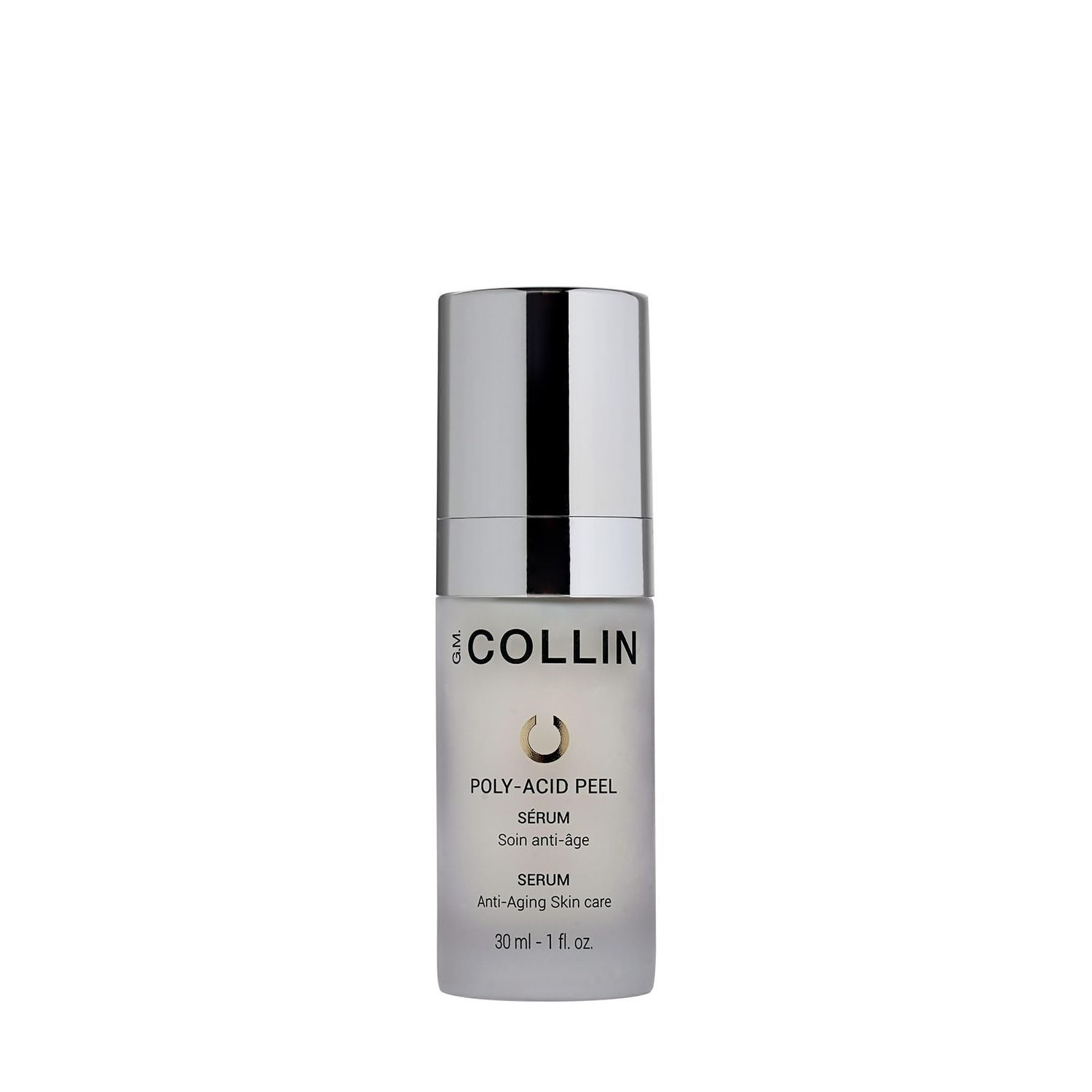 G.M. COLLIN Poly-Acid Peel Serum Anti-Aging Advanced Retexturizing Serum with AHA BHA Refine Texture, Visibly Reduce Wrinkles Revitalize Skin