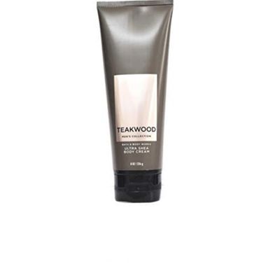 Bath Body Works Men&#39;s Ultra Shea Body Cream in TEAKWOOD