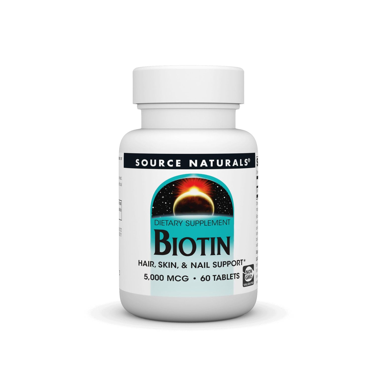 Source Naturals Biotin 5,000 MCG 60 Tablets