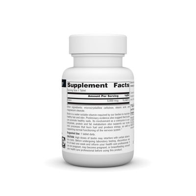 Source Naturals Biotin 5,000 MCG 60 Tablets