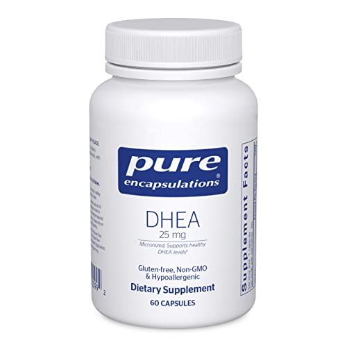Pure Encapsulations DHEA 25 mg - Supplement for Immune Support, Hormone Balance, Metabolism Support, and Energy Levels - with Micronized DHEA - 60 Capsules