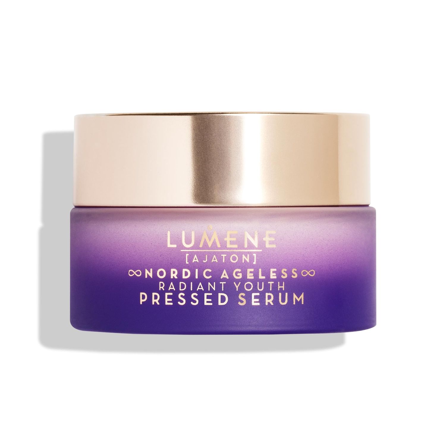 Lumene Ajaton Radiant Youth Pressed Face Serum - Daily Skincare with Collagen Peptides for Fine Lines and Wrinkles - Anti Aging Skin Tightening Hydrating Serum - Vegan Skin Care (50 ml)