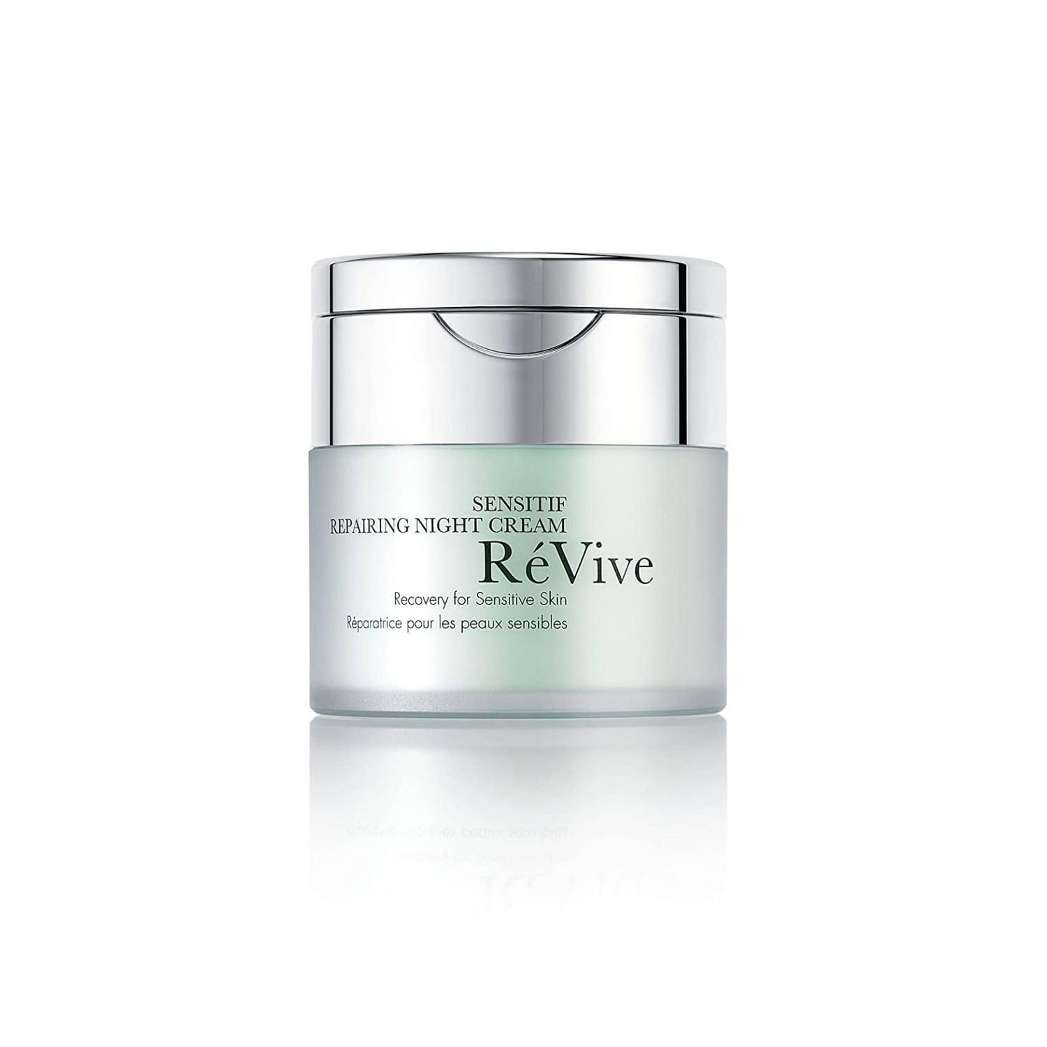 R Vive Hydrating Face Moisturizer for Sensitive Skin - Sensitif Repairing Night Cream - Soothing Gel Moisturizer with Bio-Calming Actives for Skin Barrier Repair (50g)