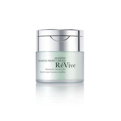 R Vive Hydrating Face Moisturizer for Sensitive Skin - Sensitif Repairing Night Cream - Soothing Gel Moisturizer with Bio-Calming Actives for Skin Barrier Repair (50g)