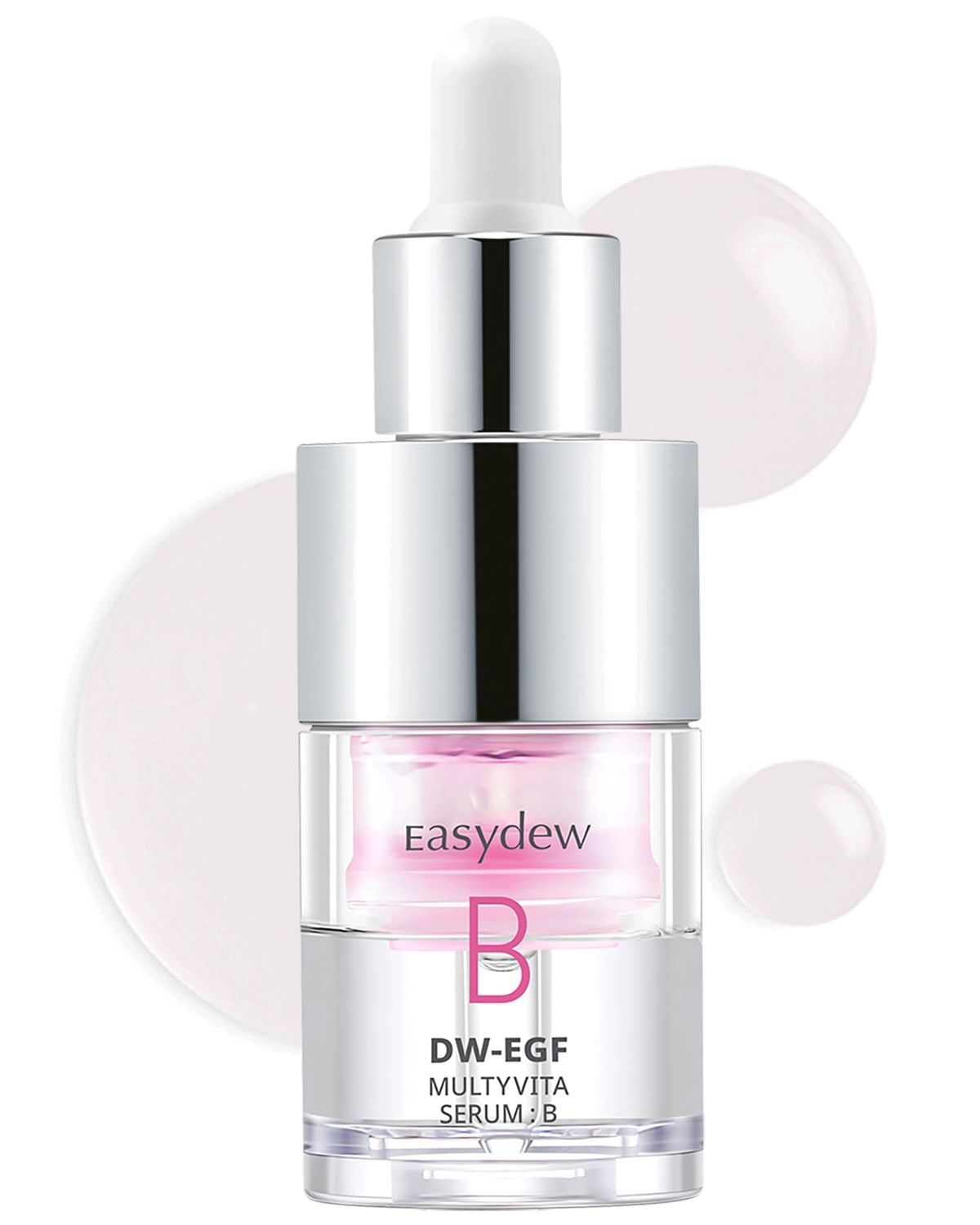 EASYDEW Multi Vita B Serum - Korean Facial Serum for Healthy Skin Barrier with Vitamin B, EGF Peptide, Ceramide NP, Panthenol - Hydrating, Revitalizing and Strengtening Skin Barrier, 0.47 fl.oz.
