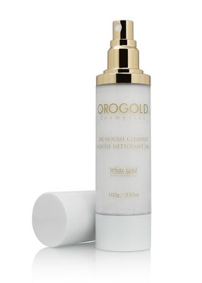 Orogold White Gold 24K Anti Aging Facial Cleanser - 100 Ml 3.38 Fl. Oz.