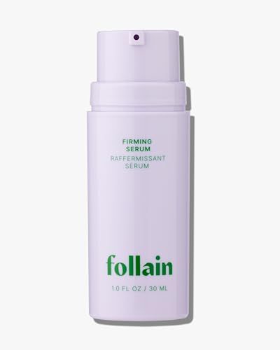 Follain Anti-Aging Firming Serum for All Skin Types 1 Bakuchiol, Niacinamide, 2 Peptide Complex - Clean Beauty, Retinol-Alternative, Reduce Wrinkles Smooth Fine Lines - Vegan Cruelty-Free